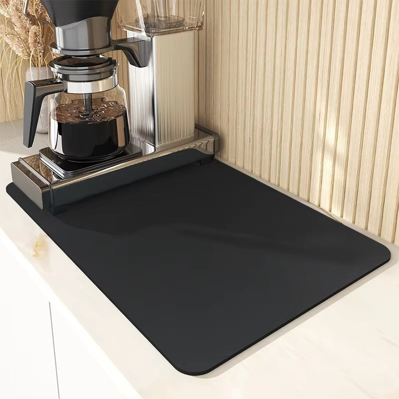 Transform Your Kitchen with Our Premium Super Absorbent Drying Mat - Non-Slip, Heat Insulated, and Perfect for Any Surface