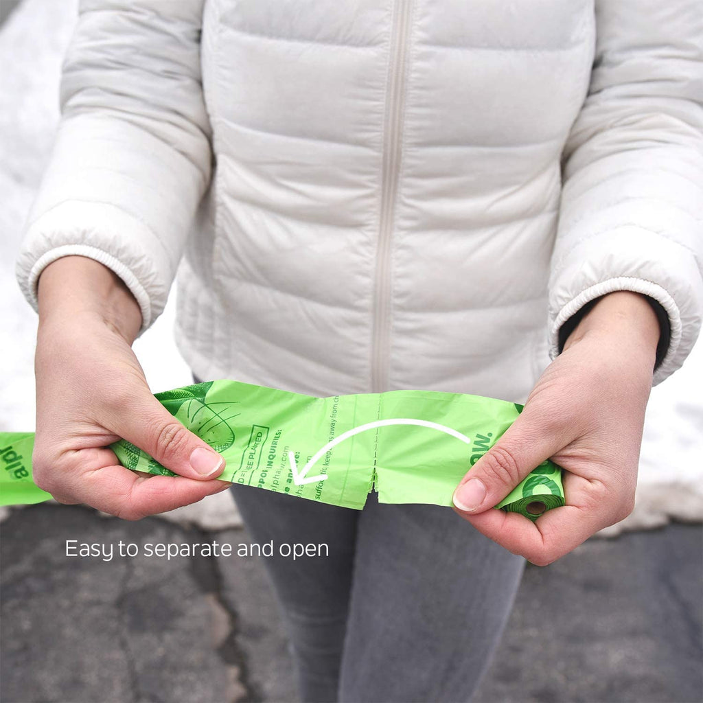 Eco-Friendly Lavender-Scented Poop Bags for Dogs - 270 Biodegradable, Odor-Blocking Waste Bags - Perfect for Responsible Pet Owners