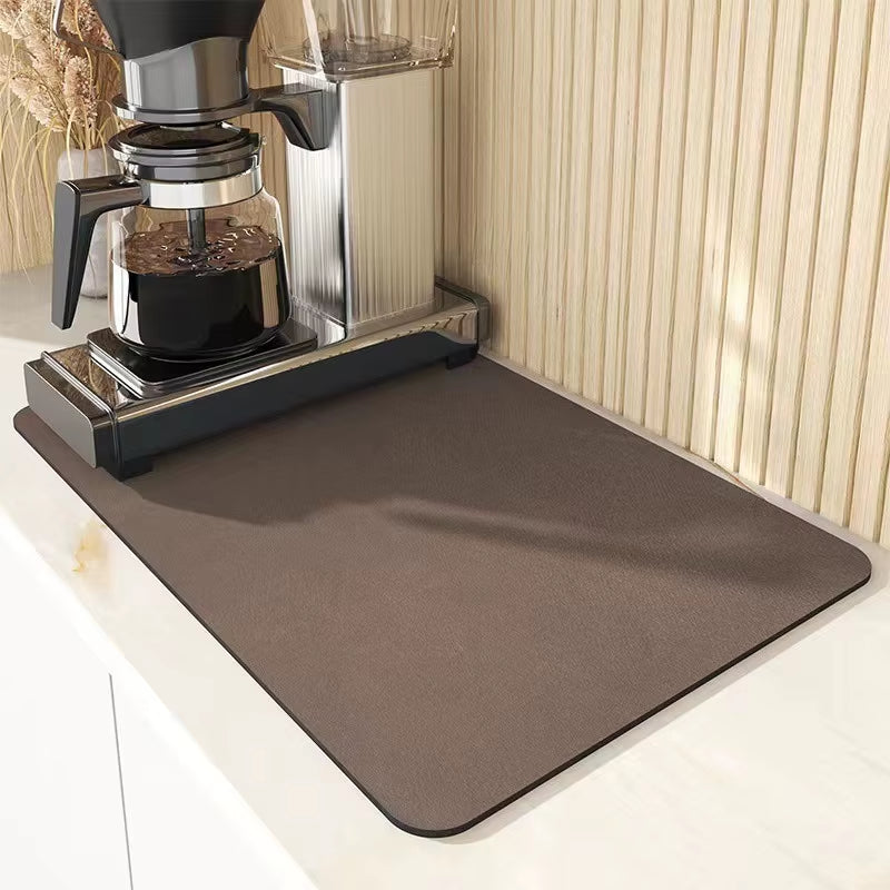 Transform Your Kitchen with Our Premium Super Absorbent Drying Mat - Non-Slip, Heat Insulated, and Perfect for Any Surface