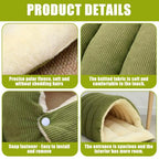 Cozy Cat Cave Bed with Removable Plush Cover for Comfort & Anxiety Relief