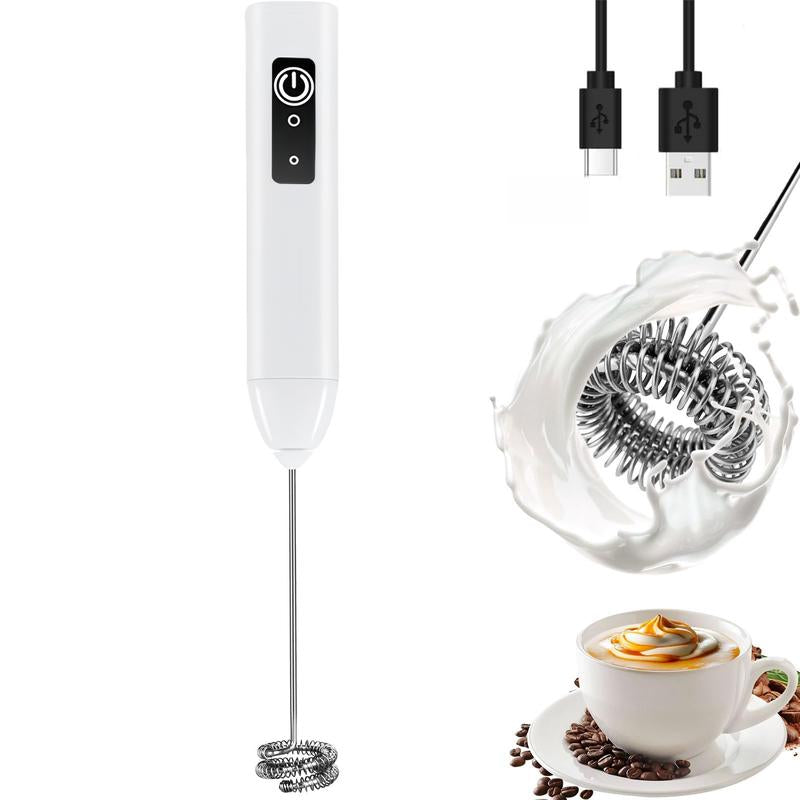  Easy Clean Cordless Electric Hand Mixer - Perfect Coffee & Tea Lovers!