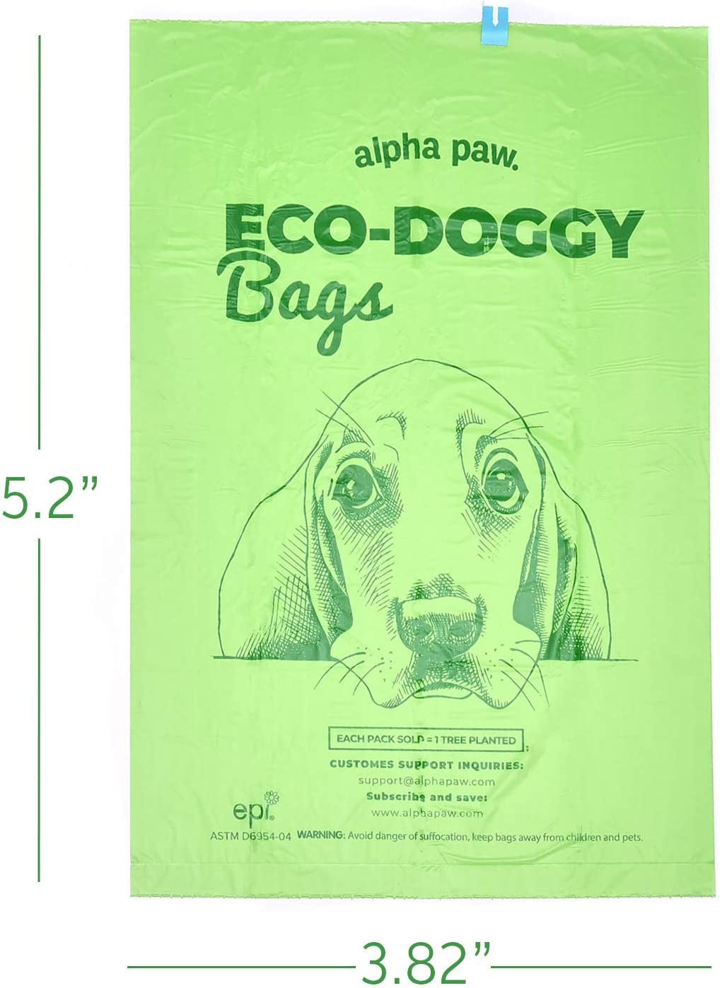 Eco-Friendly Lavender-Scented Poop Bags for Dogs - 270 Biodegradable, Odor-Blocking Waste Bags - Perfect for Responsible Pet Owners