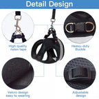 Ultimate Adjustable Cat Harness and Leash Set with Reflective Straps for Safe and Stylish Adventures