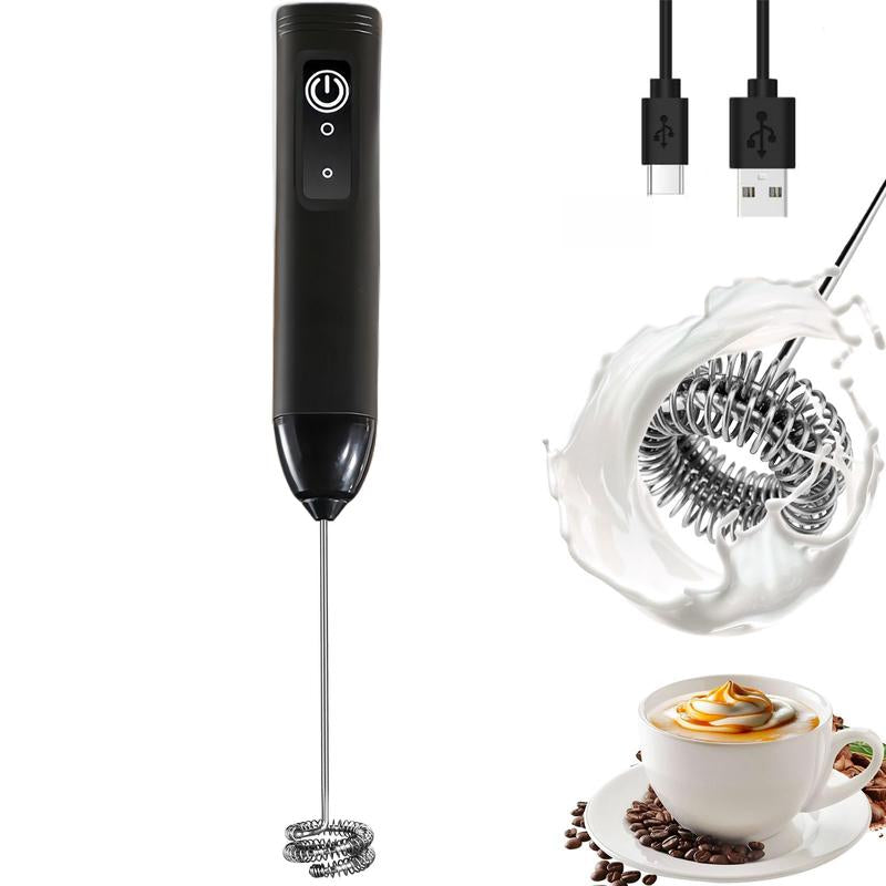  Easy Clean Cordless Electric Hand Mixer - Perfect Coffee & Tea Lovers!