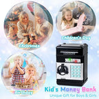 Mini ATM Electronic Piggy Bank with Digital Lock & LED Lights - The Ultimate Kids' Savings Companion!