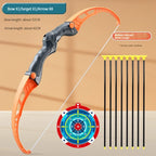 52cm Kids' Bow and Arrow Set - Perfect Outdoor Archery Toy with Target for Boys and Girls, Great Gift Idea!