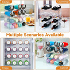 Transform Your Kitchen with Our Innovative 4-Tier Stackable Water Bottle Organizer – Effortlessly Holds 16 Bottles for Clutter-Free Storage!